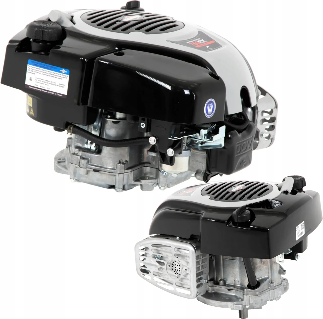 Briggs & Stratton Двигун Briggs&Stratton 750Ex 4T 161cc вертикальний вал 22.2x56 мм, фото 1