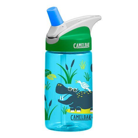 Дитяча пляшка для води CamelBak eddy Kids 0.4L Hip Hippos, фото 2