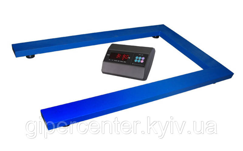 Ваги паллетні TRIONYX П0812-ПЛ-1500 А12EK3 до 1500 кг, 800х1200 мм