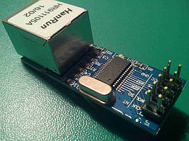 Ethernet модуль ENC28J60 mini для Arduino