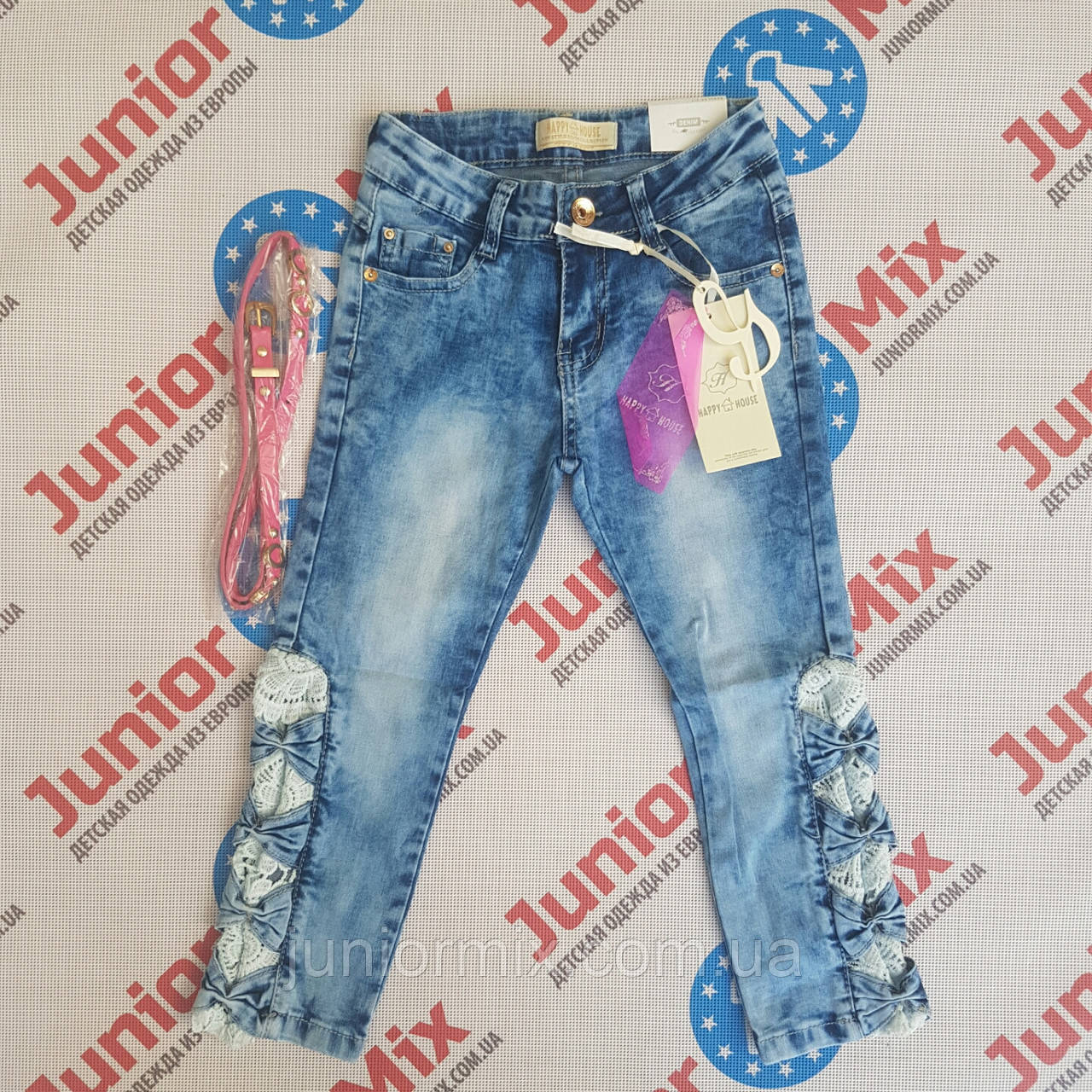 Літні джинси на дівчинку HAPPY HOUSE