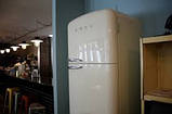 Стильний холодильник 80 див. Італія Smeg FAB50BS, фото 2