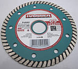 Алмазний диск для різання бетону Haisser C5 Concrete Turbo 125x2,2x8x22,23