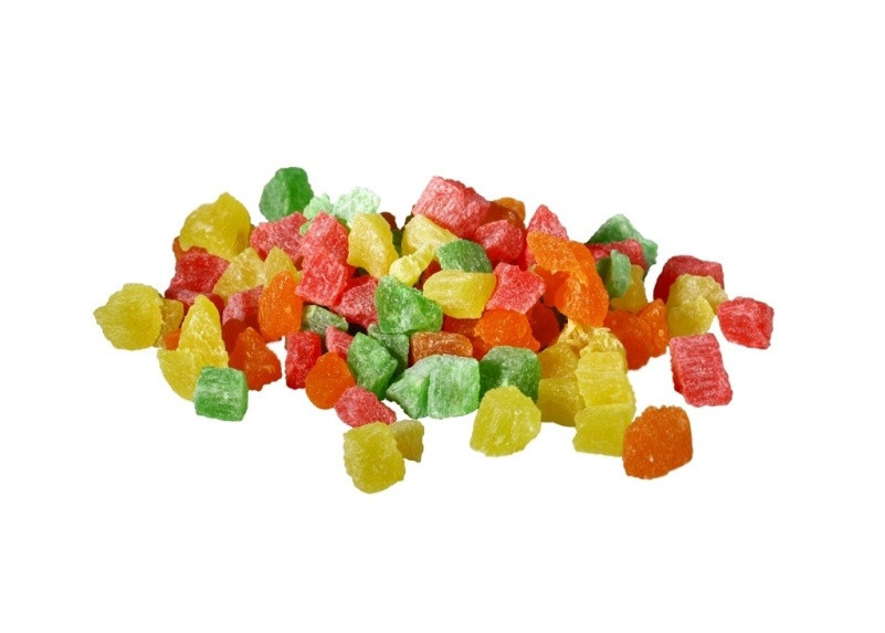 Ананас цукати кубік мікс 1 кг