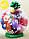 Куля упаковка прозора "Квіточки" Розмір: 18" (45 см). Пр-во:"Gemar Balloons" (Італія), фото 4