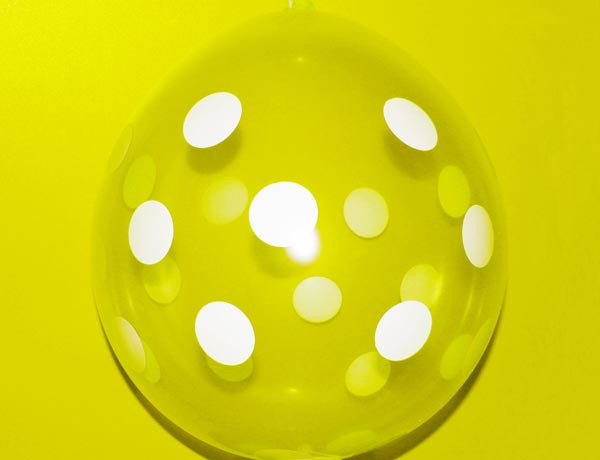 Куля упаковка прозора "Полька" Розмір: 18" (45 см). Пр-во:"Gemar Balloons" (Італія), фото 1