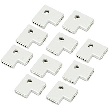Куточок 90° для світлодіодної стрічки SMD 5050 RGBW