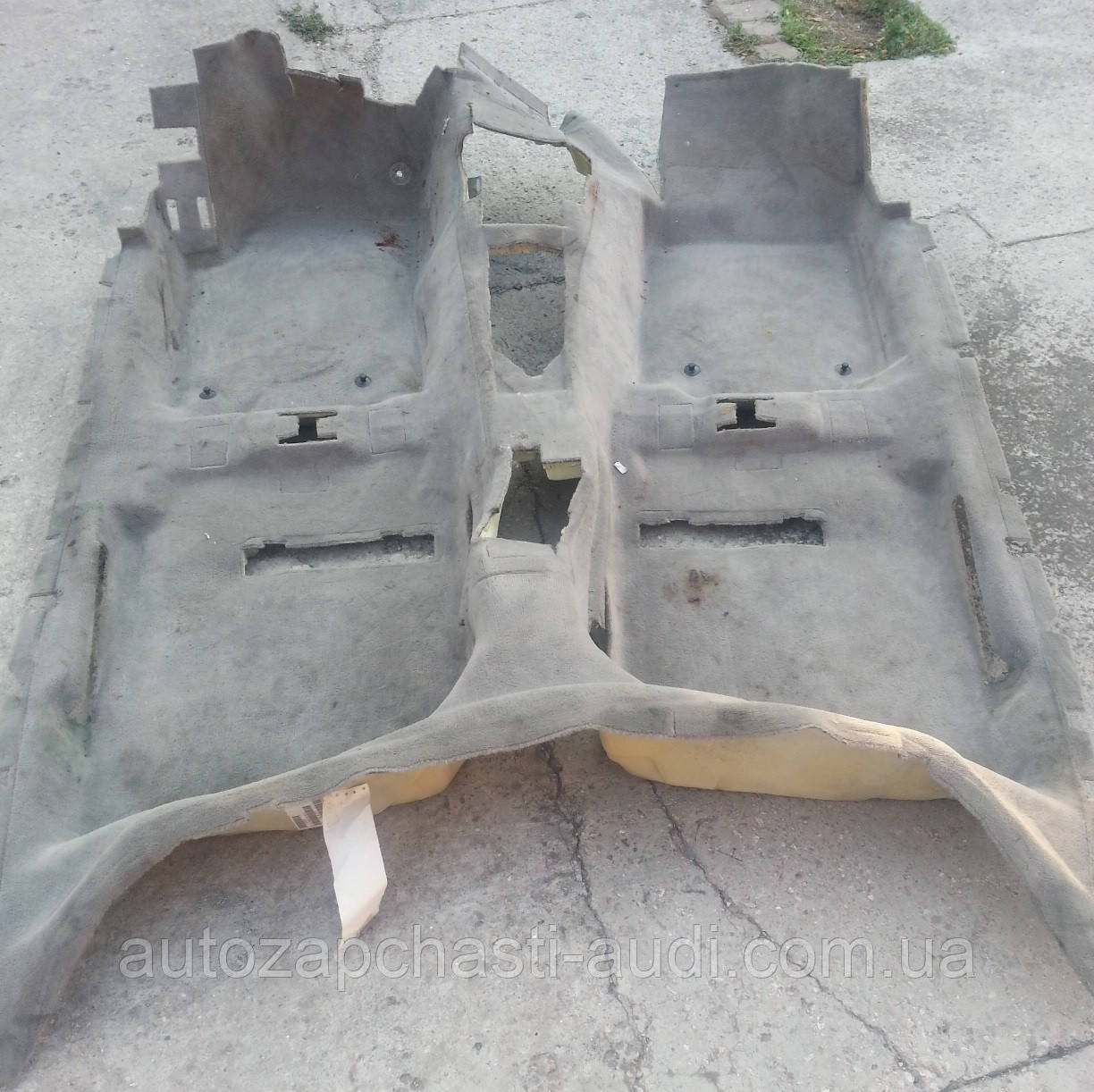 Ковролін, оббивка підлоги сіра Audi 100 A6 C4 91-97г, фото 1