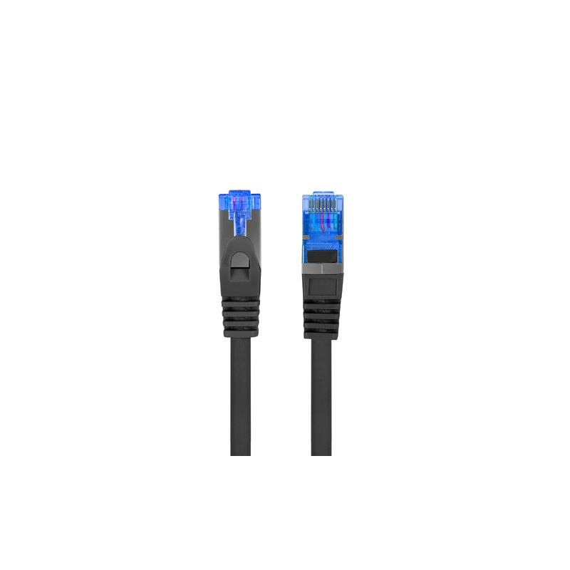 Патчкорд - сетевой кабель Ethernet 20м cat.6A S/FTP, черный, Lanberg, фото 1