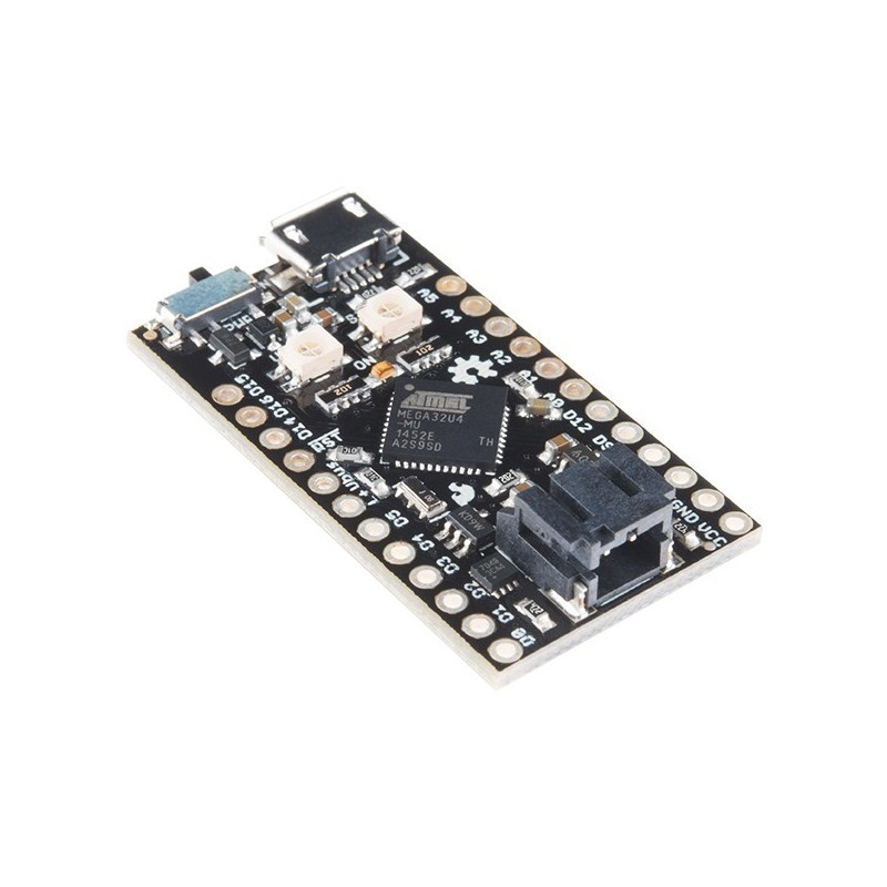 Qduino Mini - плата с микроконтроллером ATmega32u4, фото 1