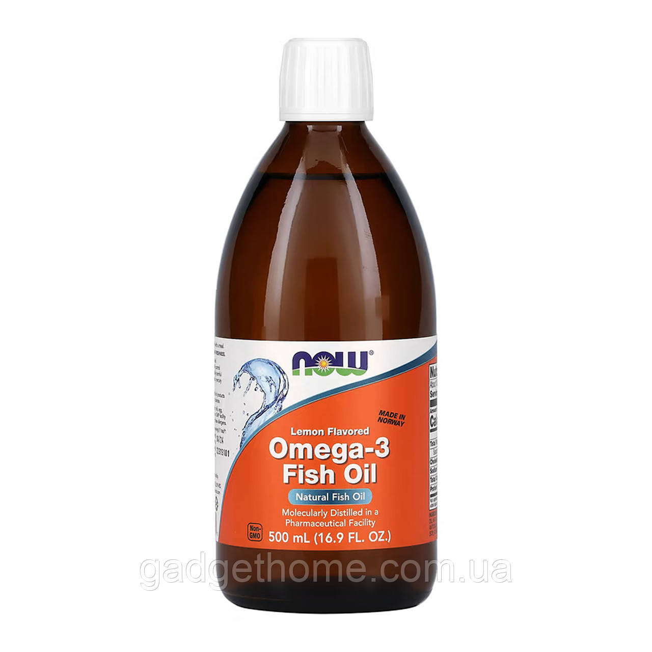 ТОП! Omega-3 Fish Oil Liquid - 500ml - (gHome), фото 1