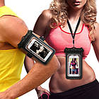 Підводний чохол для смартфона Homar з кріпленням на руку рожевий, фото 6