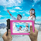 Підводний чохол для смартфона Homar з кріпленням на руку рожевий, фото 4