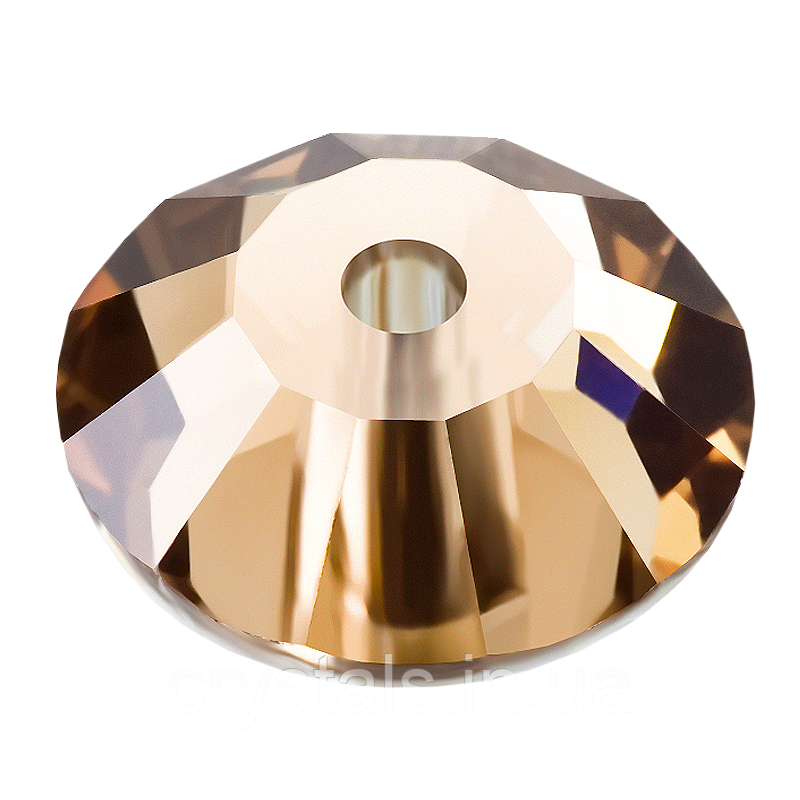 Пришивні паєтки кришталеві Preciosa (Чехія) 4 мм Crystal Honey