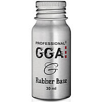 Каучукова база із шовковими волокнами GGA Professional Rubber Base 30 мл