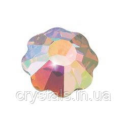 Стрази-квіточки Preciosa (Чехія) ss34 Crystal AB