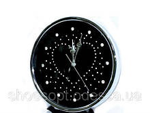 Сучасний дизайн настінний годинник із кристалами металевий