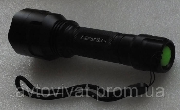 Фонарь Convoy C8 на светодиоде CREE XM-L2 T6 6500К гладкий отражатель ...
