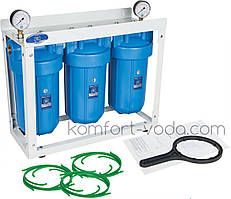 Система корпусів Big Blue 10" на рамі Aquafilter HHBB10B