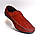 Замшеві мокасини чоловічі стильні червоні весняна взуття Rosso Avangard Alberto Red, фото 3