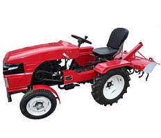 Мінітрактор FORTE T-151EL-HT NEW 15 л.с., плуг, фреза