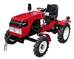 Мінітрактор FORTE T-181EL-HT NEW (18лс, з подвійною гідравлікою, півколом, фрезою)