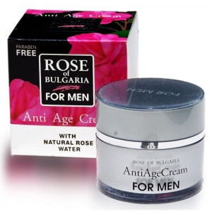 Антивіковий крем для чоловіків Cream Anti-age for men «ROSE OF BULGARIA» Об'єм:50ml