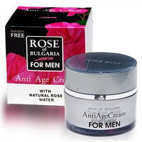 Антивозрастной крем для мужчин Cream Anti-age for men «ROSE OF BULGARIA» Объем:50ml