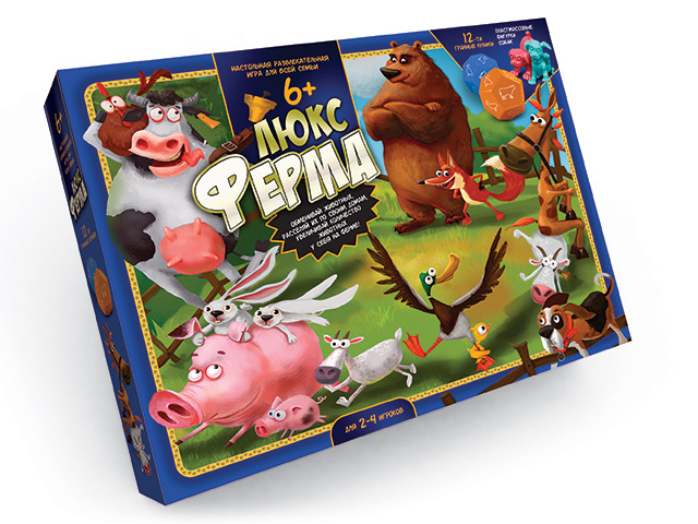 Настільна гра Danko Toys Ферма Люкс, фото 1