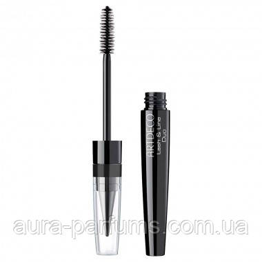 Туш для вій і кайал 2 в 1 - Artdeco Lash & Line Duo Mascara And Kajal Black