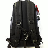 Чоловічий надійний рюкзак Onepolar GR921 міцний довговічний 27 літрів, фото 4