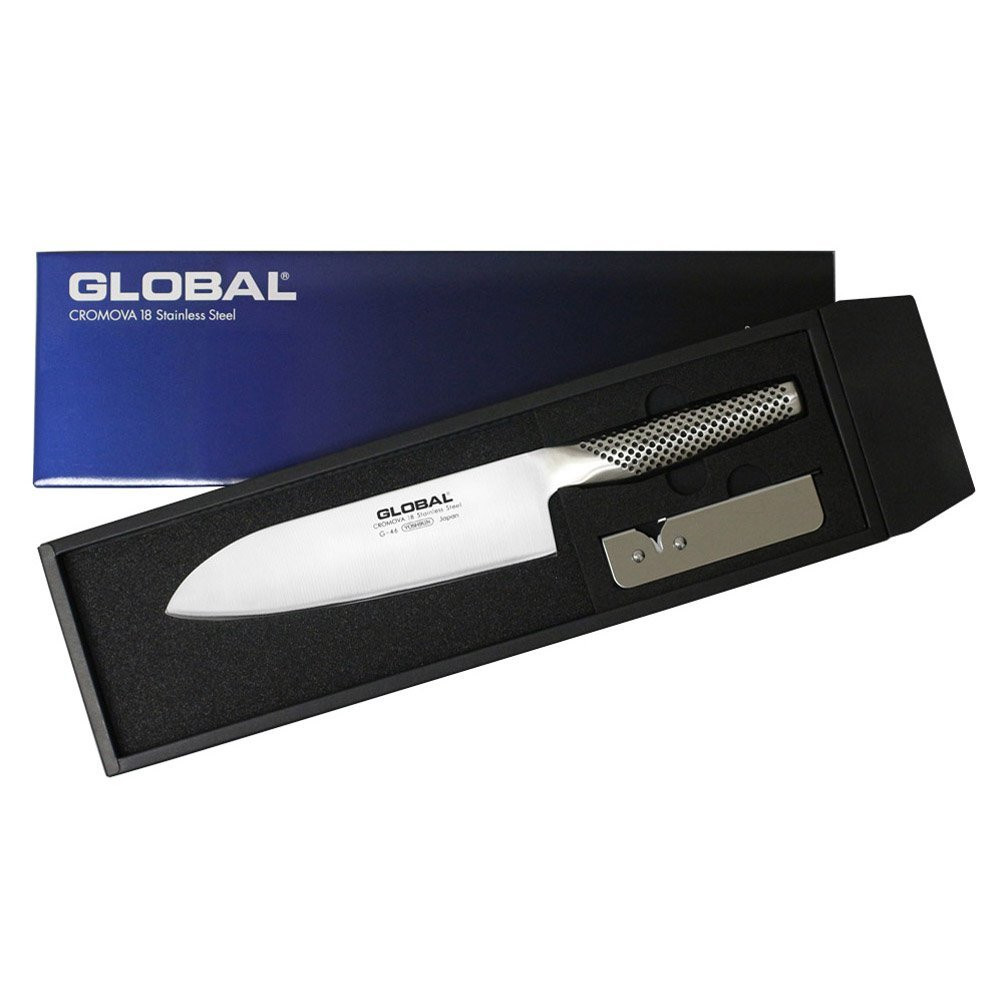 Ніж Global Santoku набір із 2 частин 