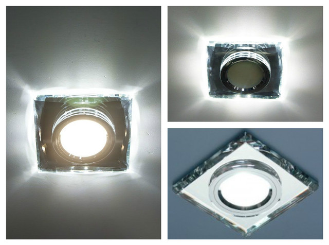 Вбудовуваний декоративний світильник 8170-2 LED від ТМ Feron є відмінним варіантом для стилю хай-тек, класика, модерн