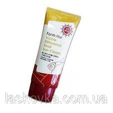 Солнцезащитный крем с экстрактом улитки FARM STAY La Ferme Visible Difference Snail Sun Cream SPF50 PA+++ - фото 3 - id-p519896144