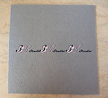 Фетр 25*25 см толщиной 3 мм серый