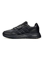 Чоловічі кросівки Adidas Retropy All Black чорні для спортивного носіння 43