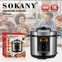 Мультиварка-скороварка Sokany SK-07055 7л (2)