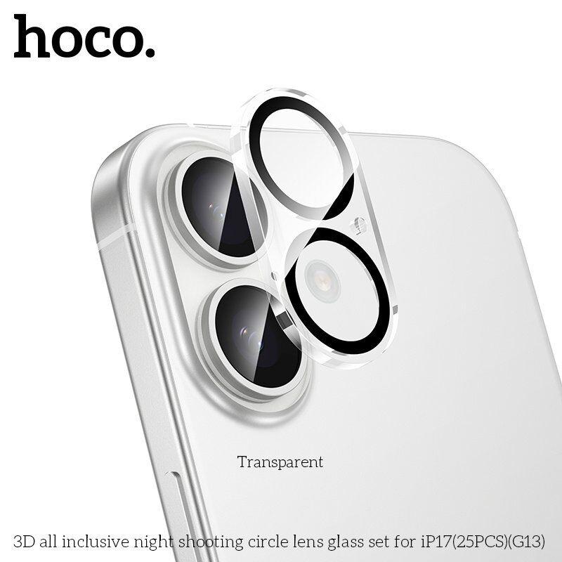 Скло для камери HOCO G13 для APPLE iPhone 17, фото 1