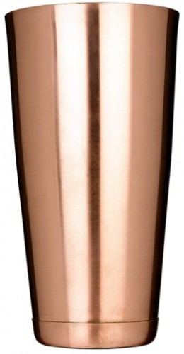 Барний склянку, Шейкер "Бостон" з обважнювачем, колір: бронза 750 мл
