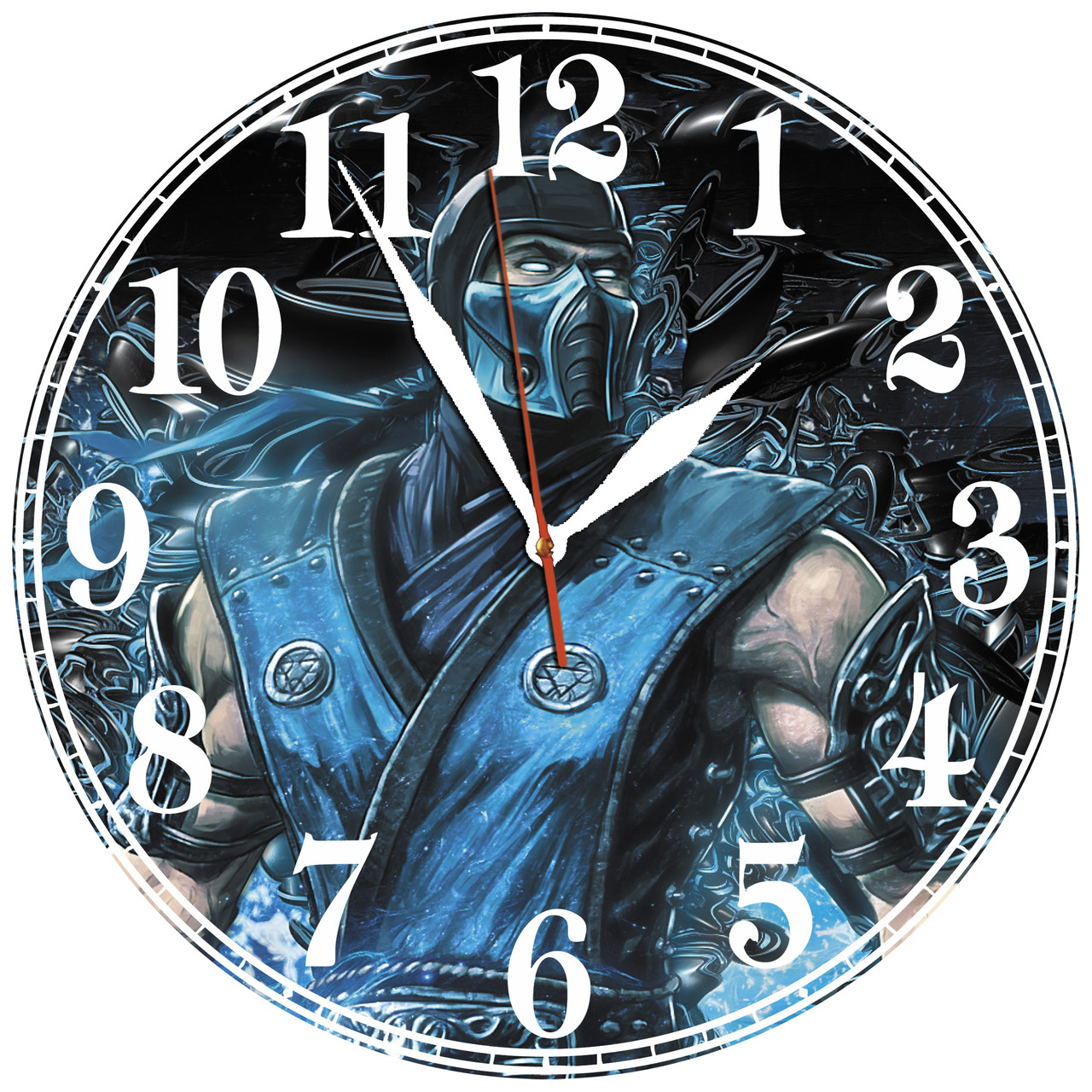Настінні годинники "Sub zero" Скло