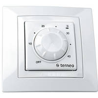 Terneo rtp (білий) механическйи терморегулятор для теплої підлоги