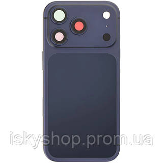 Корпус iPhone 17 Pro синій, Deep Blue, оригінал PRC