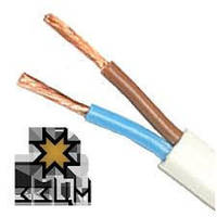 Мідний дріт для прихованої проводки ШВВП з перерізом 2х2,5 ЗЗЦМ (Запоріжжя)