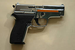 Пістолет стартовий Retay Baron HK, 9мм. Колір - Chrome