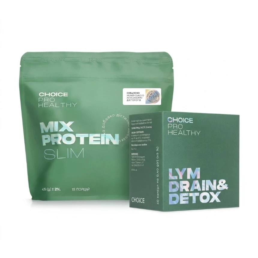 Програма Choice Mix Protein Slim та Lym Drain  Detox 1шт, фото 1