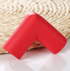 М'яка накладка на кути - 8 мм. Червоний. (00100)