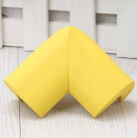 М'який захист на кути - 12 мм. Жовтий. (00115)