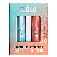 ZOLA Набор для ламинирования Color Lab Emotion Brow & Lash Protein Reconstruction System