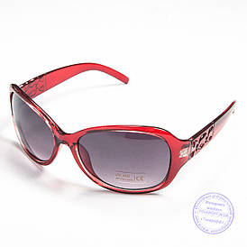 Знижені в ціні жіночі окуляри оптом - Червоні - B912