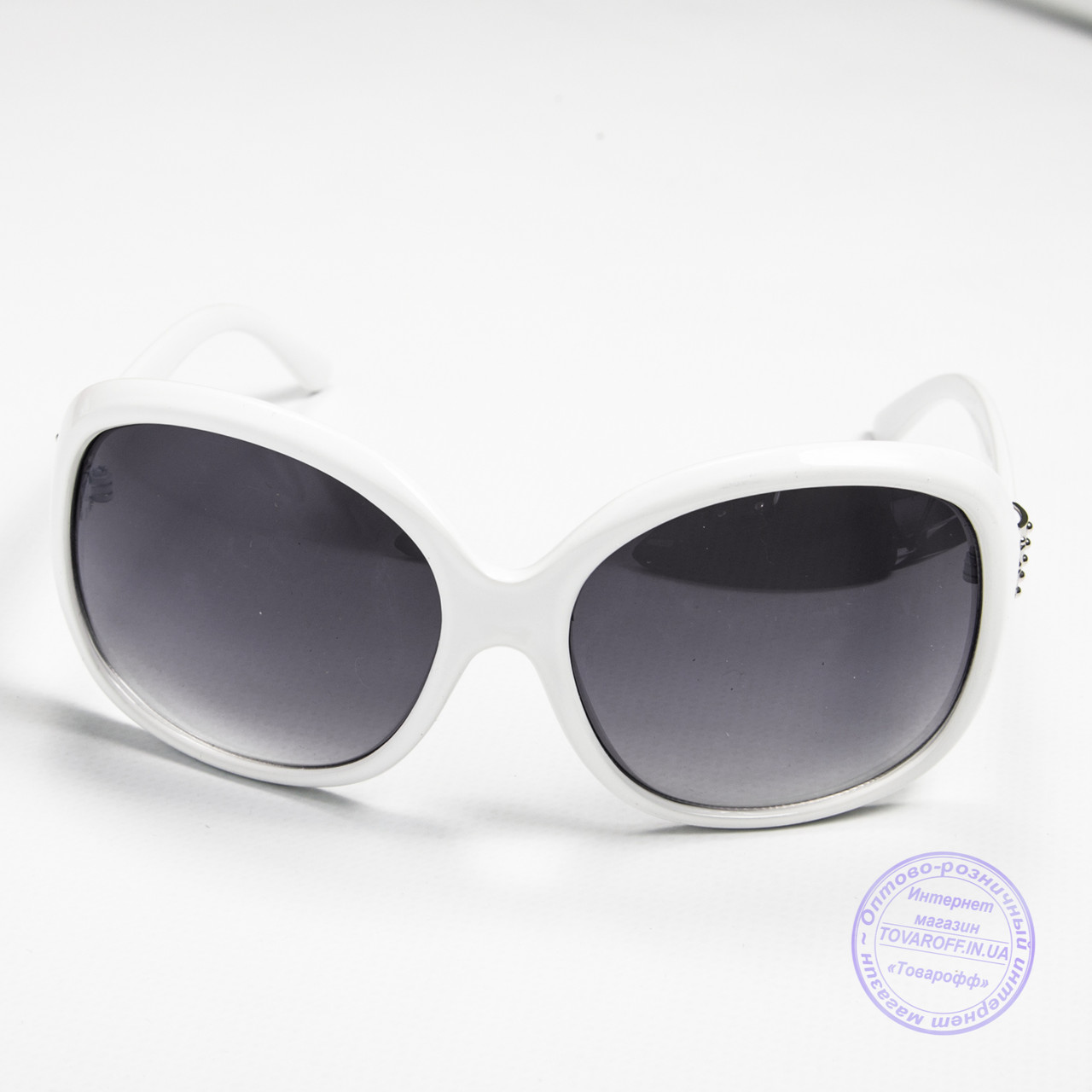 Женские очки распродажа оптом - Белые - D85 - фото 2 - id-p519708909